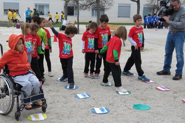  “¡Muévete... y verás!”, las jornadas de educación física que tienen como objetivo la práctica de actividad física inclusiva en el entorno de la escuela ordinaria 
