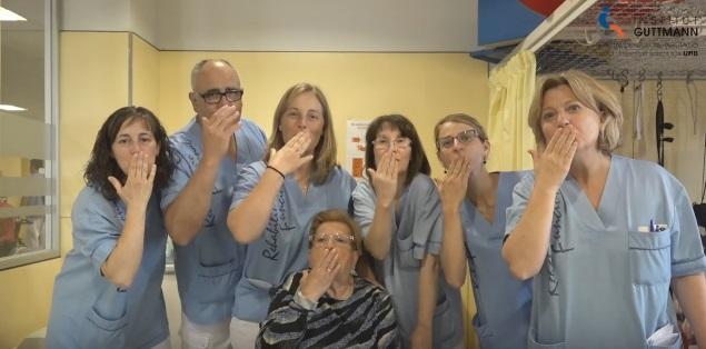 El equipo de Guttmann participa en el Día del Niño Hospitalizado