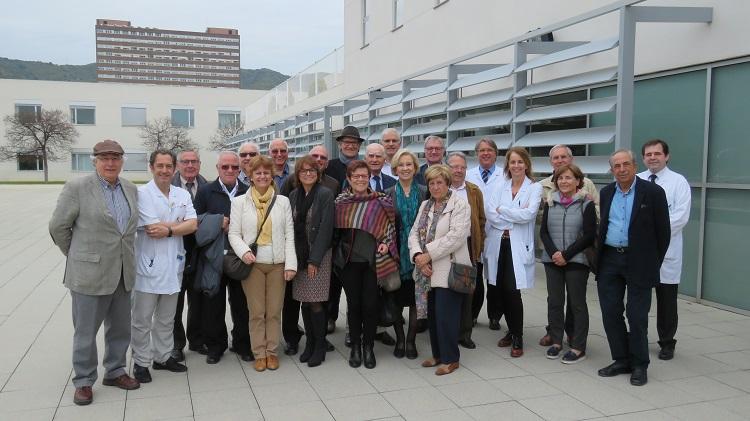 La Asociación de Antiguos Diputados del Parlament de Catalunya visita el Institut Guttmann