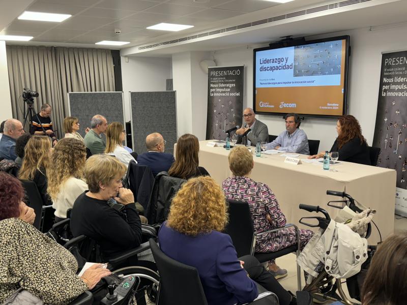 Presentación en Barcelona del libro 'Nuevos Liderazgos para Impulsar la Innovación Social'