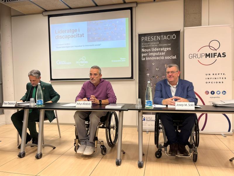 Presentació en Girona del llibre Innovació Social i Discapacitat